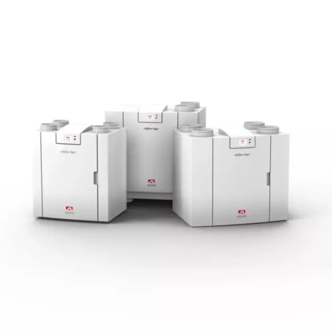 Ubbink VMC double flux unité murale Ubiflux Vigor W400 2/2 droite