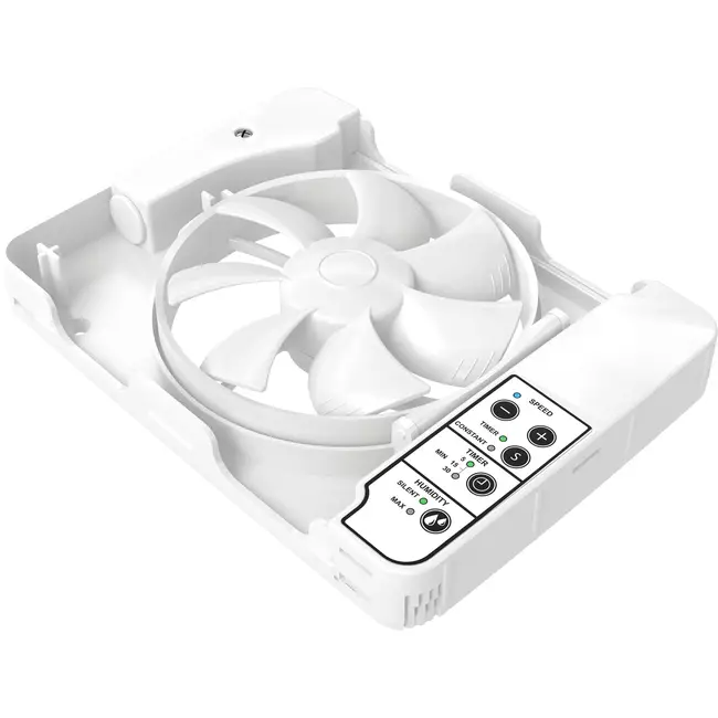 Vmc salle de bain Vent-Axia Lo-Carbon iQ de design plat Ø 100 - 125