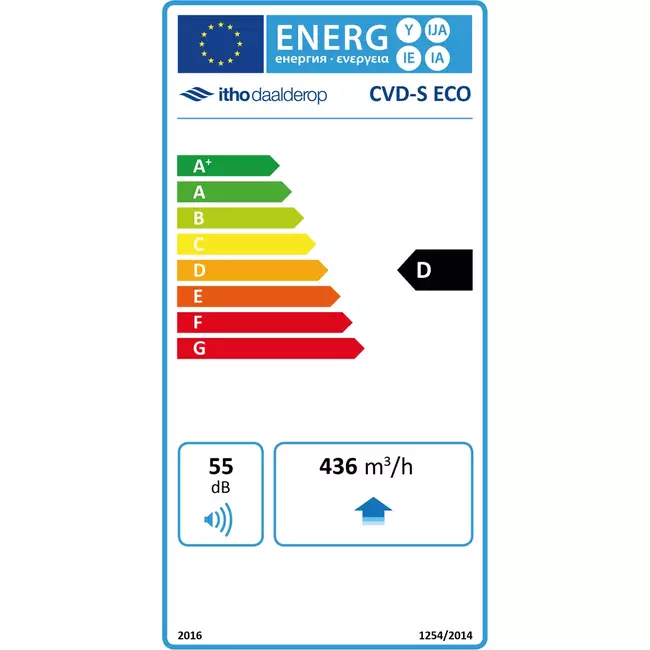 Ventilateur de toit tubulaire Itho Daalderop ECO CVD-S RFT 350 m3/h