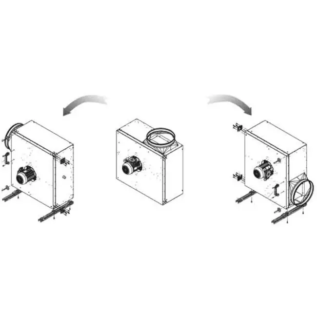 Ventilateur de caisson avec contrôle de la fréquence - MPS 250 D2 40