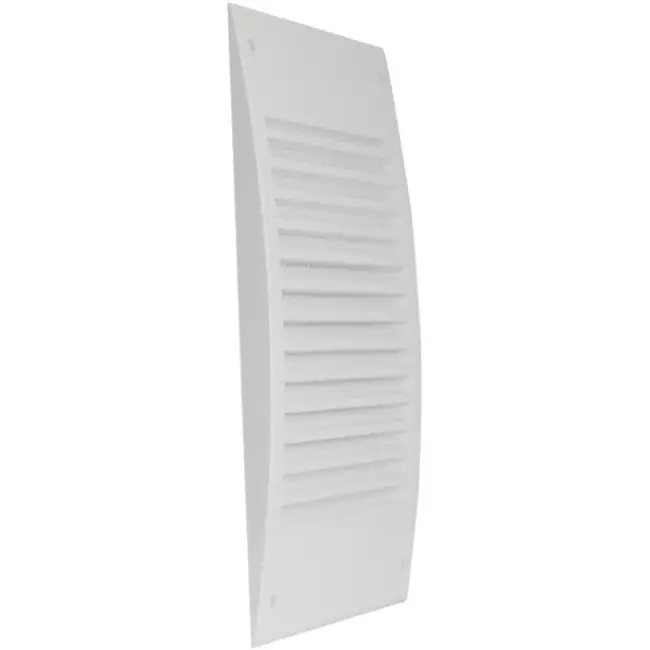 Grille murale 300x140 mm blanc - N30