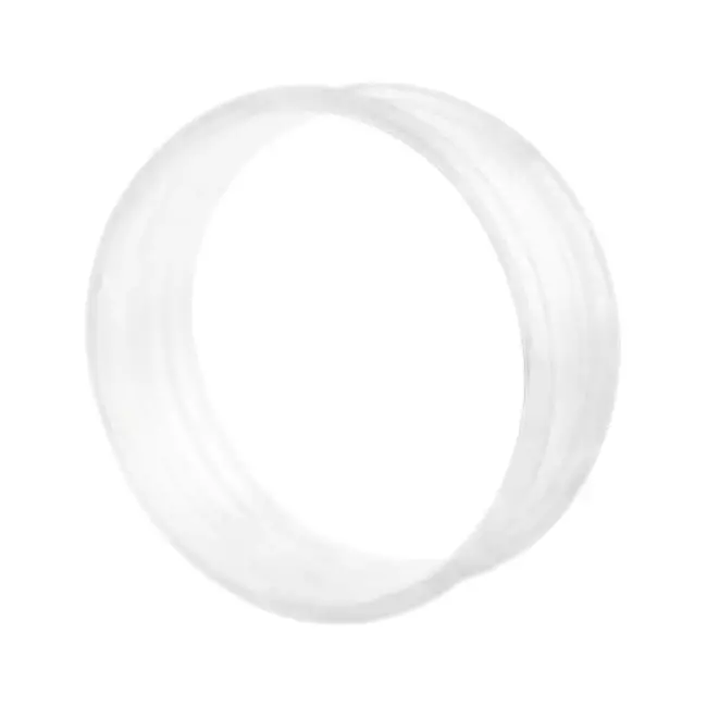 Coupleur mâle spiralé SAFE Ø 160 mm pour conduits rigides galvanisés - sur mesure RAL9010