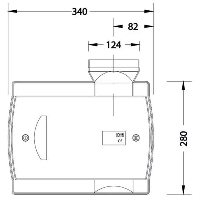 Orcon Compact 10P 320 m³/h - perilex plug
