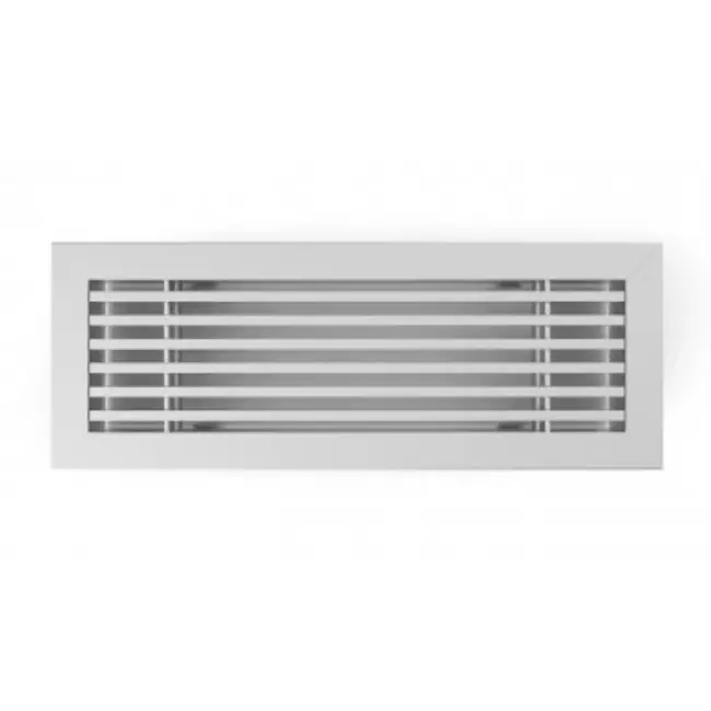 Grille à barres pour fixation au sol avec clips - 200x50 mm