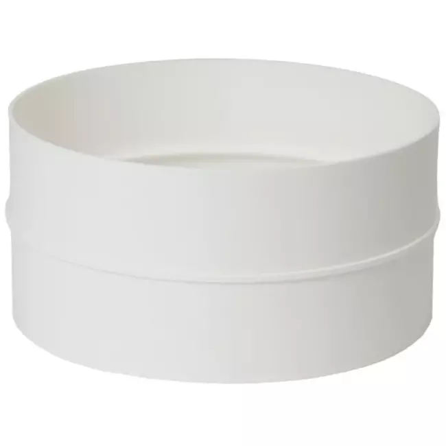 Raccord rond en plastique diamètre : 150 mm - AS150