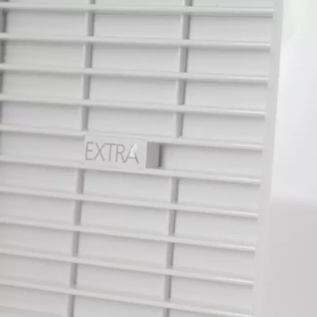 Europlast vmc salle de bain Ø 100 mm Blanc avec clapet à fermeture automatique - de luxe X100Z