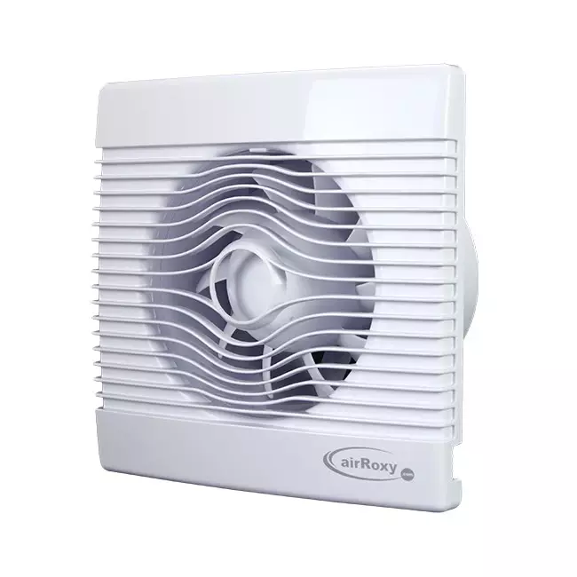 Vmc salle de bain avec minuterie et capteur d'humidité Ø 150 mm Blanc - pRemium 150HS