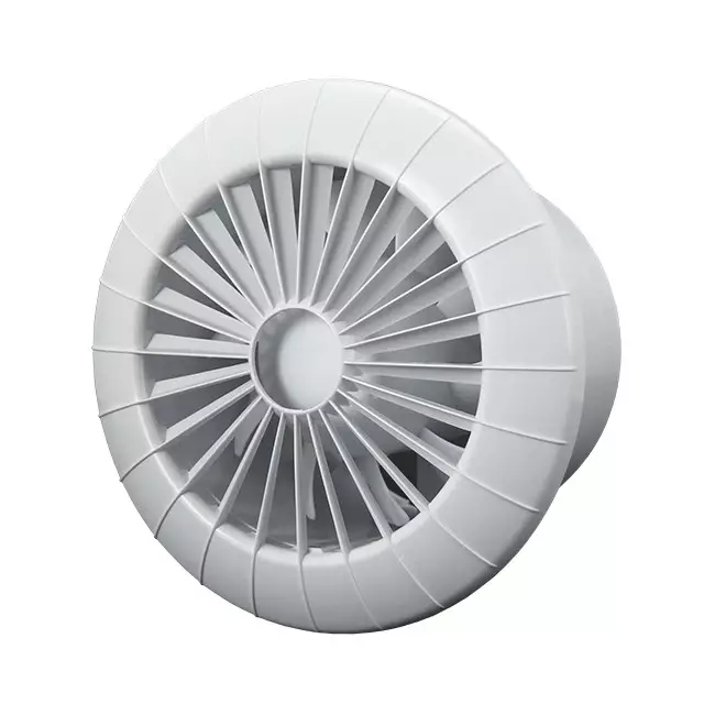 VMC salle de bain Ø 120 mm Blanc - aRid 120 BB