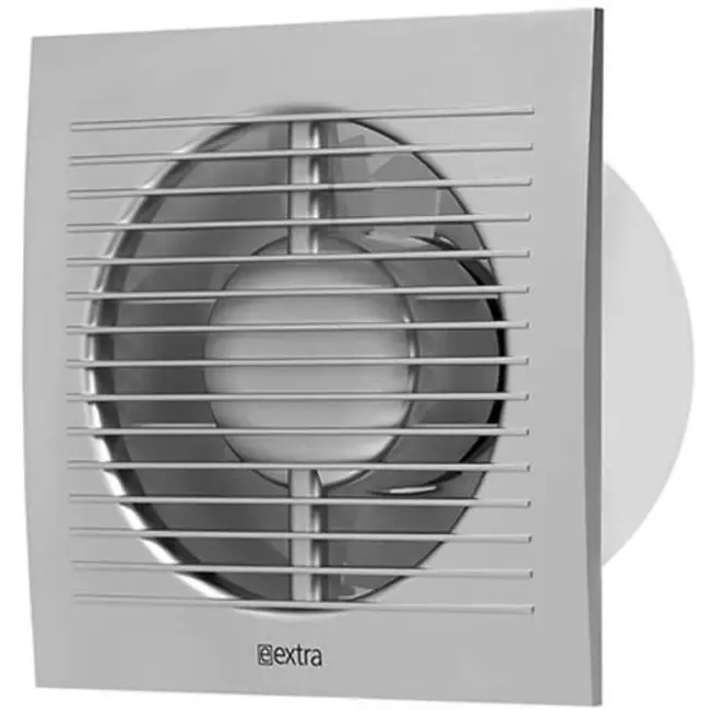 VMC salle de bain Ø 150 mm Argent - standaard EE150S