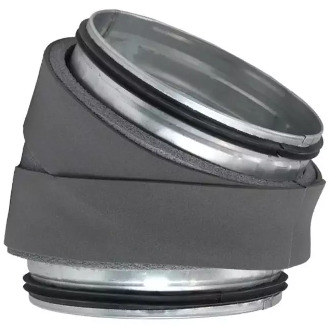 Coude isolé Thermoduct 30 degrés et 250 mm de diamètre