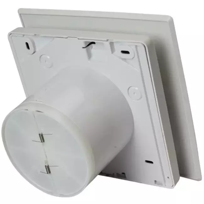 Vmc salle de bain Itho Daalderop Ø100 mm- blanc avec minuterie et capteur d'humidité BTV-ssst T