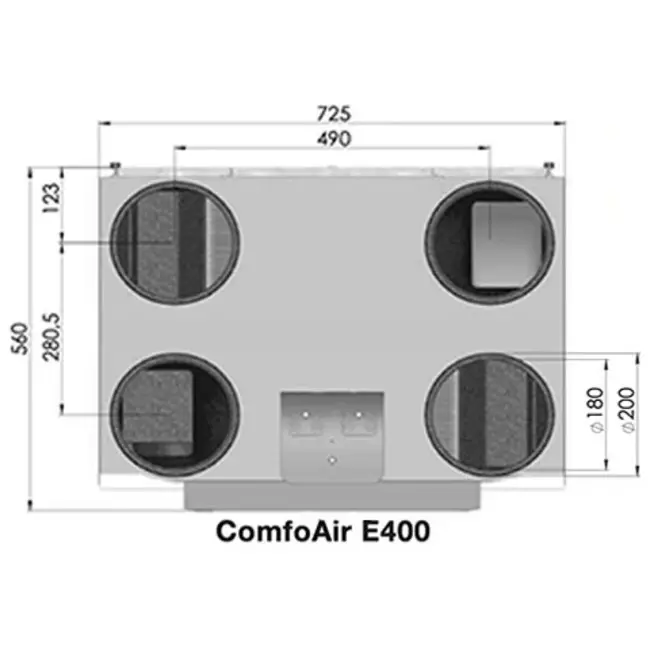 Zehnder Stork ComfoAir E400 R module RF