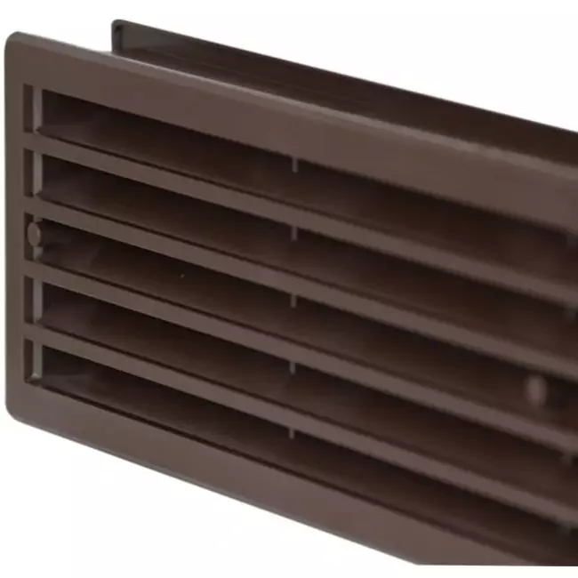 Grille de porte 450 x 92 marron - VR459B