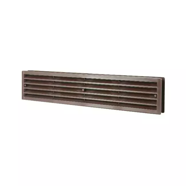 Grille de porte 450 x 92 marron - VR459B