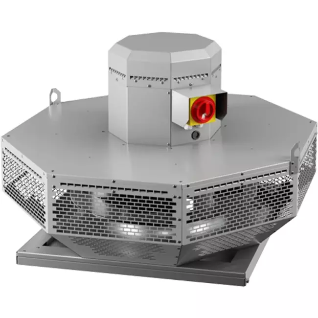 Ventilateur de toit métal horizontal - DHL 450 EC RK 01
