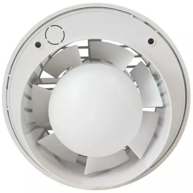 VMC salle de bain rond Ø 100 mm Blanc - base EA100
