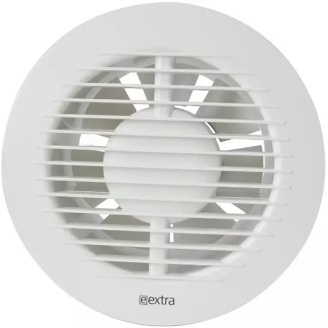 Vmc salle de bain rond Ø 125 mm BLANC avec minuterie - EA125T