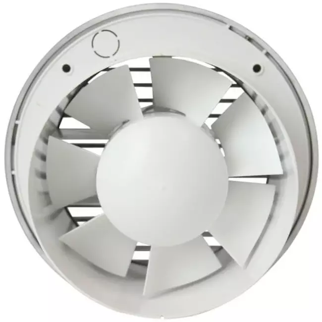 VMC salle de bain rond Ø 100 mm anthracite - base EA100A