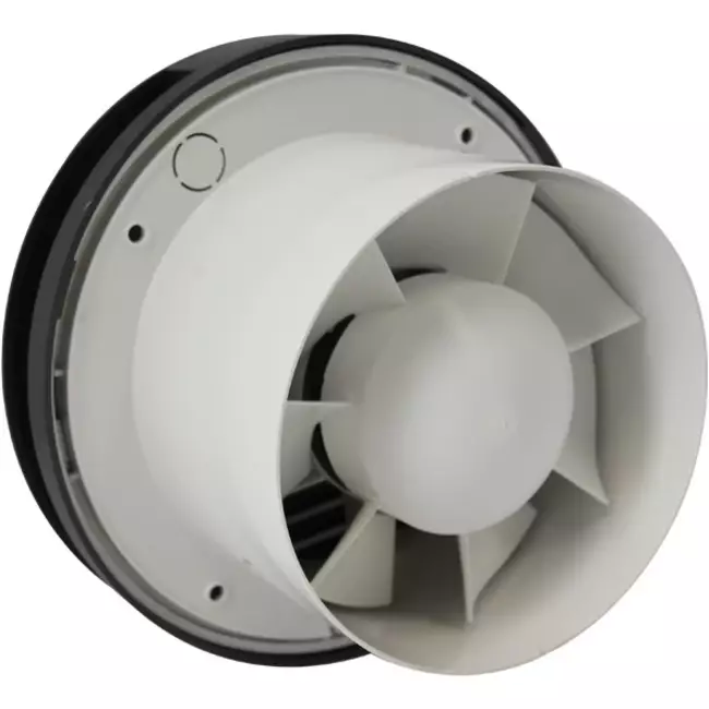 Vmc salle de bain rond Ø 100 mm anthracite - Design EAT100A