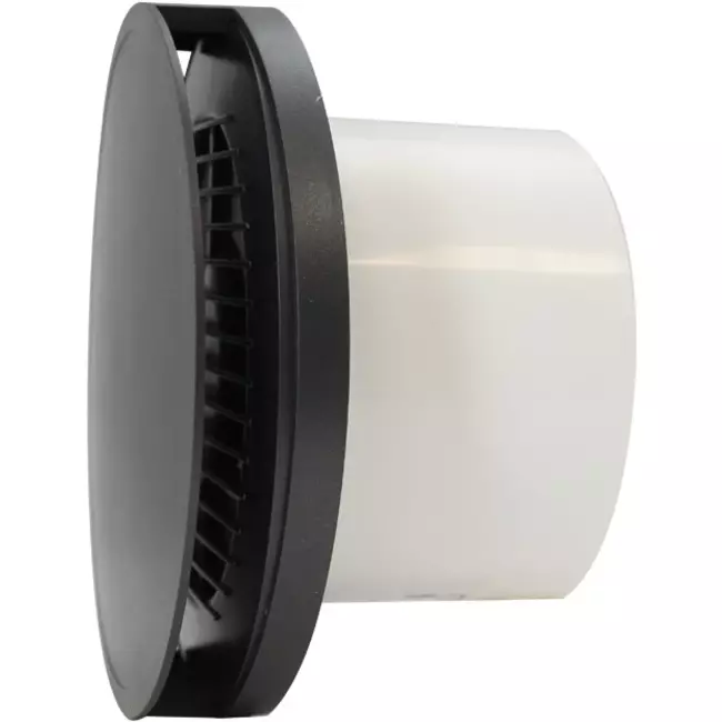 Vmc salle de bain rond Ø 100 mm anthracite - Design EAT100A