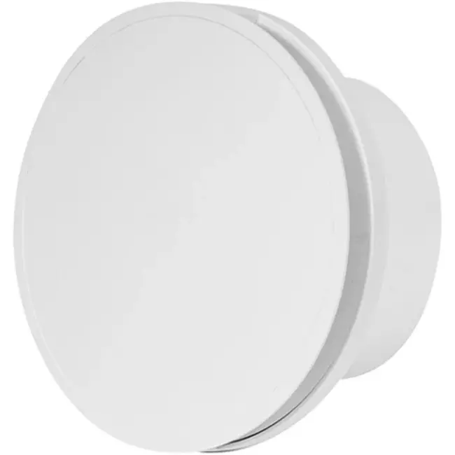 Vmc salle de bain rond Ø 150 mm blanc - Design EAT125T
