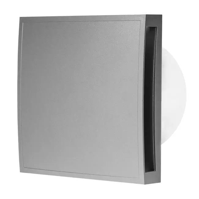 Vmc salle de bain Ø 100 mm argent - Design EET100S