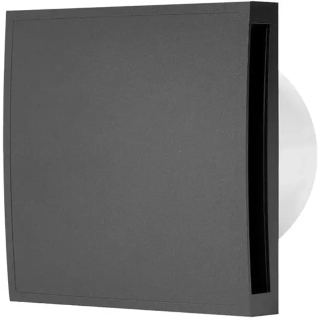 Vmc salle de bain Ø 125 mm anthracite - Design EET125A
