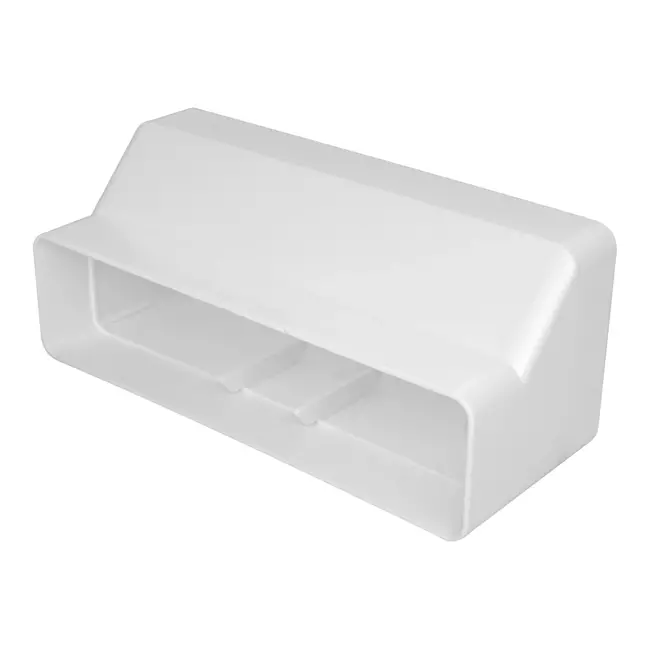 Réducteur rectangulaire en plastique - 220x90 mm à 220x55 mm - KS29-25