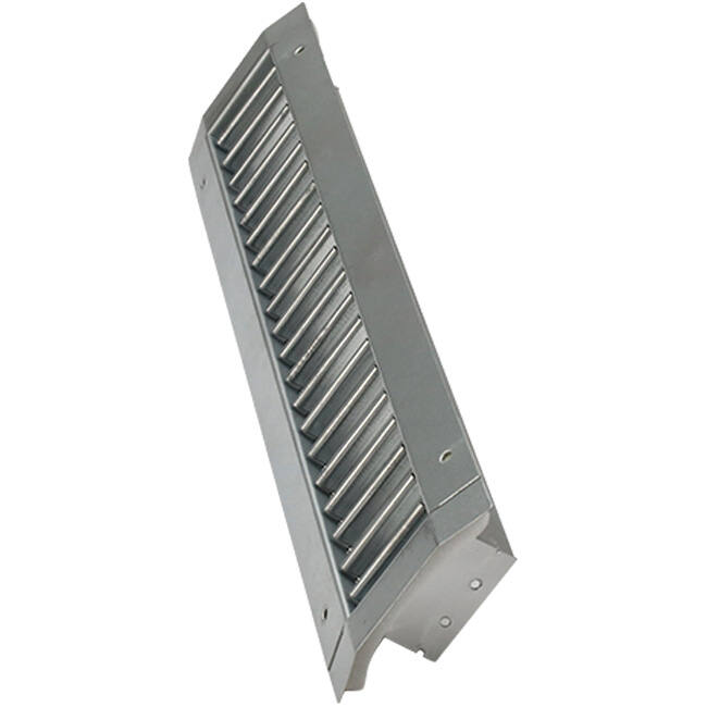 Grille de gaine simple réglable 325x75mm pour gaine 160 à 400mm - DGS-SB325x75