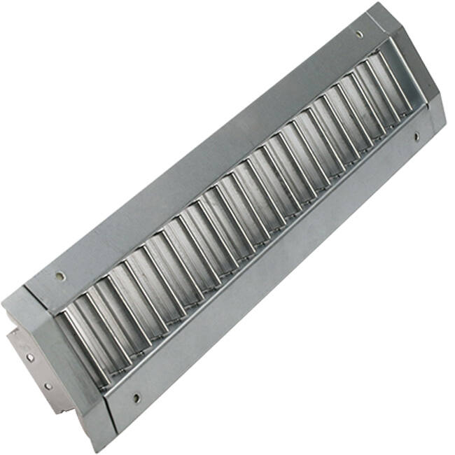 Grille de gaine simple réglable 325x75mm pour gaine 160 à 400mm - DGS-SB325x75