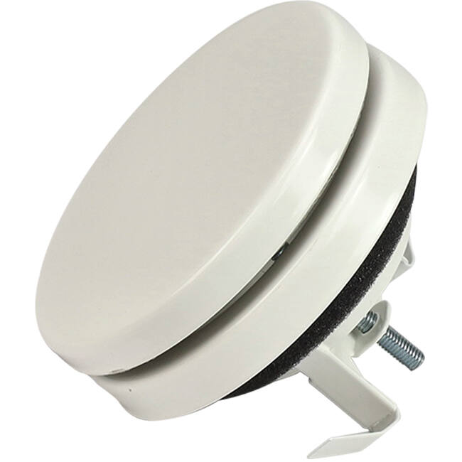 Soupape d'échappement de ventilation 80mm avec ressorts métalliques - SAV-C80 RAL9010