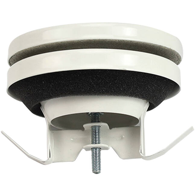 Soupape d'échappement de ventilation 80mm avec ressorts métalliques - SAV-C80 RAL9010