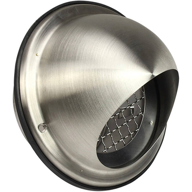 Grille convexe en acier inoxydable 100mm transit mural - EL-SS-B100 SS