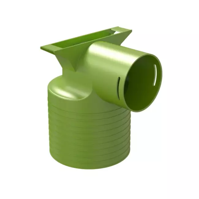 Ubbink Air Excellent 34C adaptateur de valve 125 1x90°