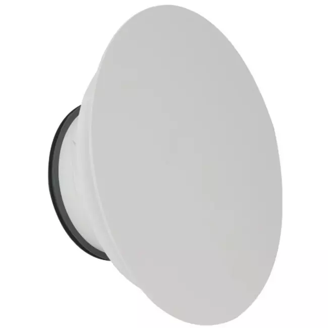 Bouche VMC Imaginair grande Ø 125 mm - ressorts + anneau de montage - blanc