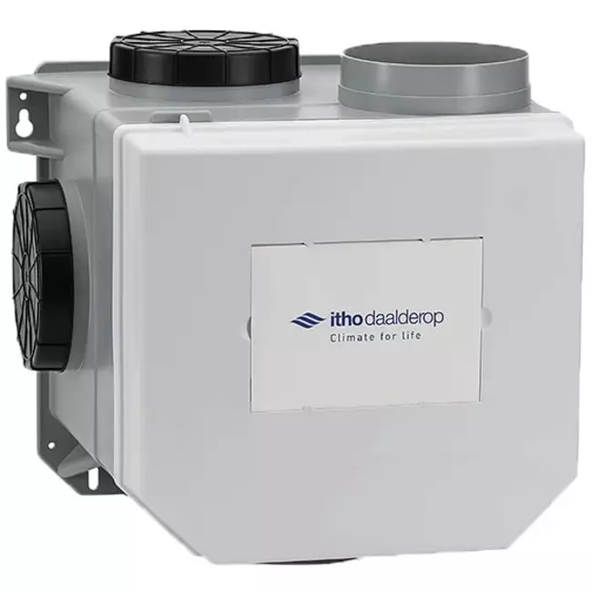 Itho Daalderop CVE-S ECO High Performance HE 415 m³/h + sonde d'humidité - prise euro