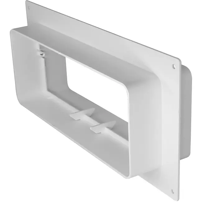 Bride de raccordement rectangulaire en plastique 220x90mm (KFS29)