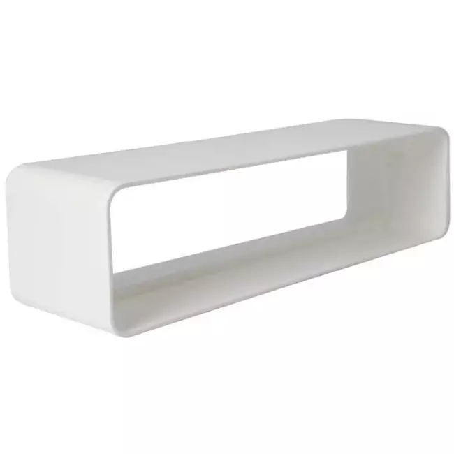 Connecteur rectangulaire en plastique 220 x 55 - KS25