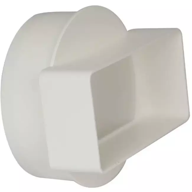 Réducteur rectangulaire en plastique Ø 100 mm - 110 x 55 - KSD1