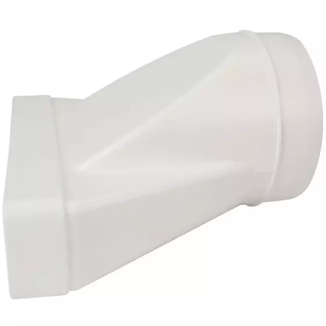 Réducteur rectangulaire en plastique Ø 125 mm - 220 x 55 mm - KSD25-125