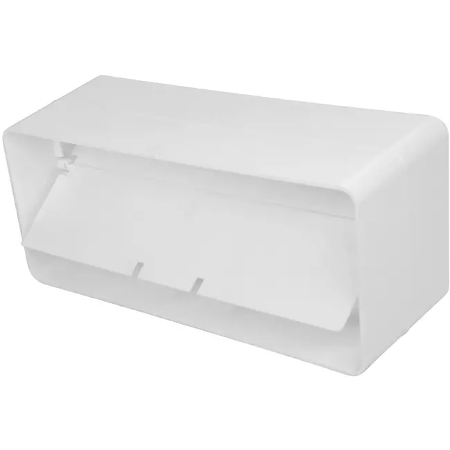 Clapet anti-retour rectangulaire en plastique 220x90 mm (KV29)