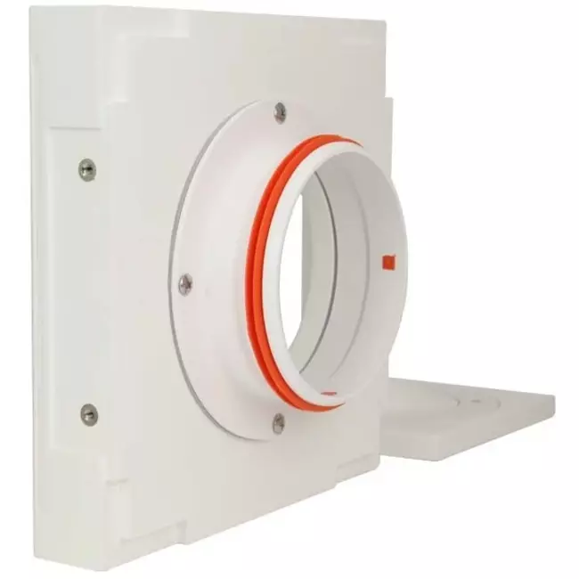 Ergovent bouche de ventilation sans cadre encastrable carrée 125 mm