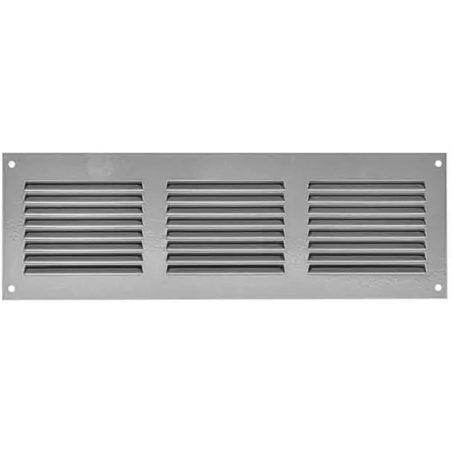 Grille métal 300 x 100 mm gris - MR3010P