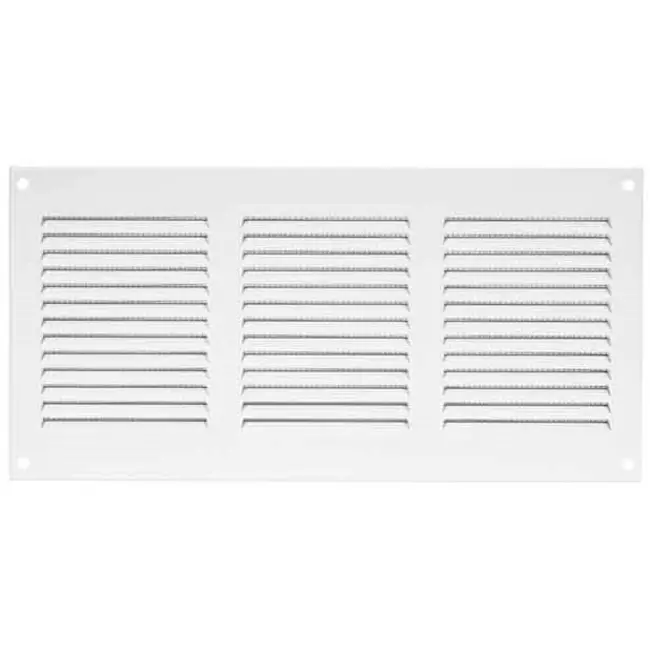Grille métal 300 x 150 mm blanc - MR3015