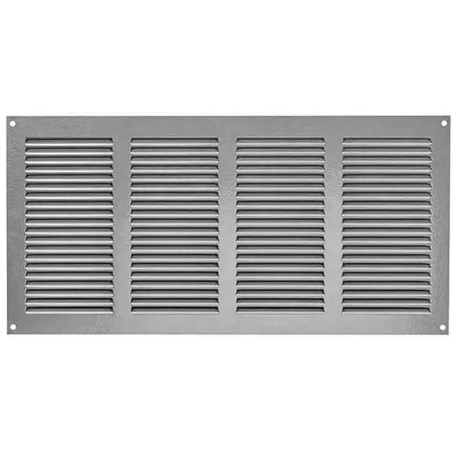 Grille métal 400 x 200 mm gris - MR4020P