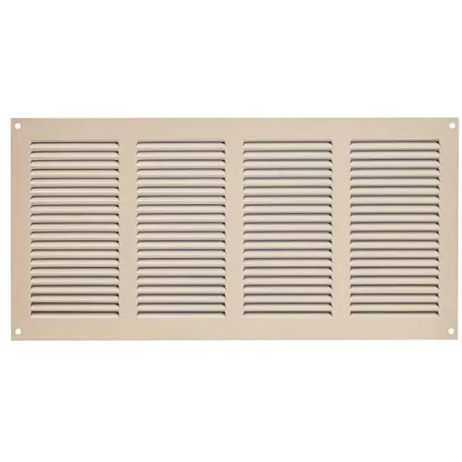 Grille métal 400 x 200 mm beige - MR4020Y