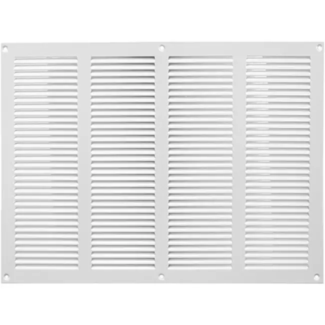 Grille métal 400 x 300 mm blanc - MR4030