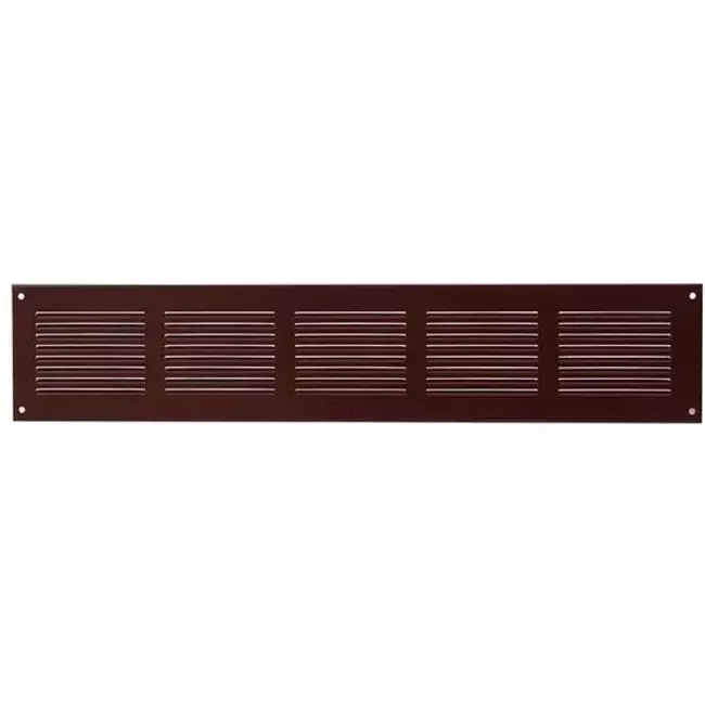 Grille métal 500 x 100 mm marron - MR5010B
