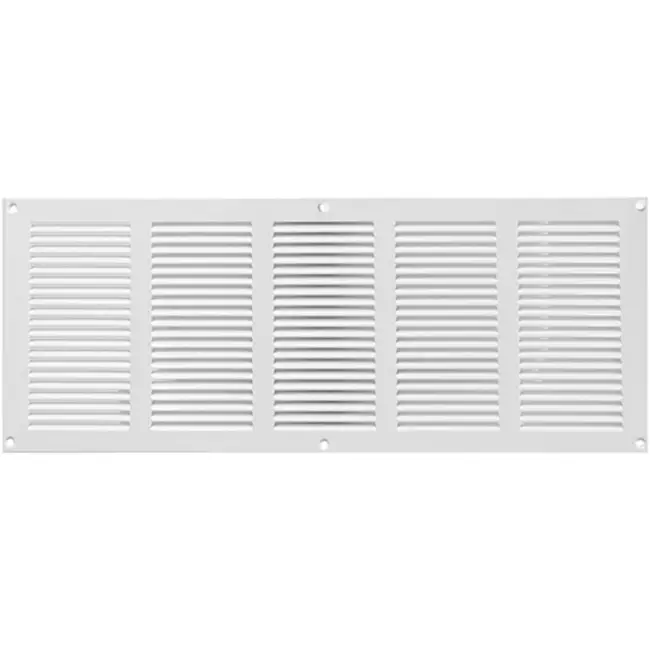 Grille métal 500 x 200 mm blanc - MR5020
