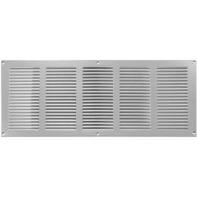 Grille métal 500 x 200 mm zinc - MR5020Zn